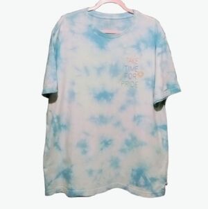 American Eagle “Take Time for Pride” Tie-Dye Tee